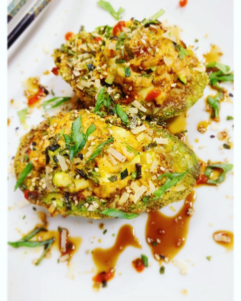 Salmon Stuffed Avocados Recipe