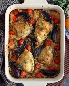 Lemon and Oregano Chicken (Baked)