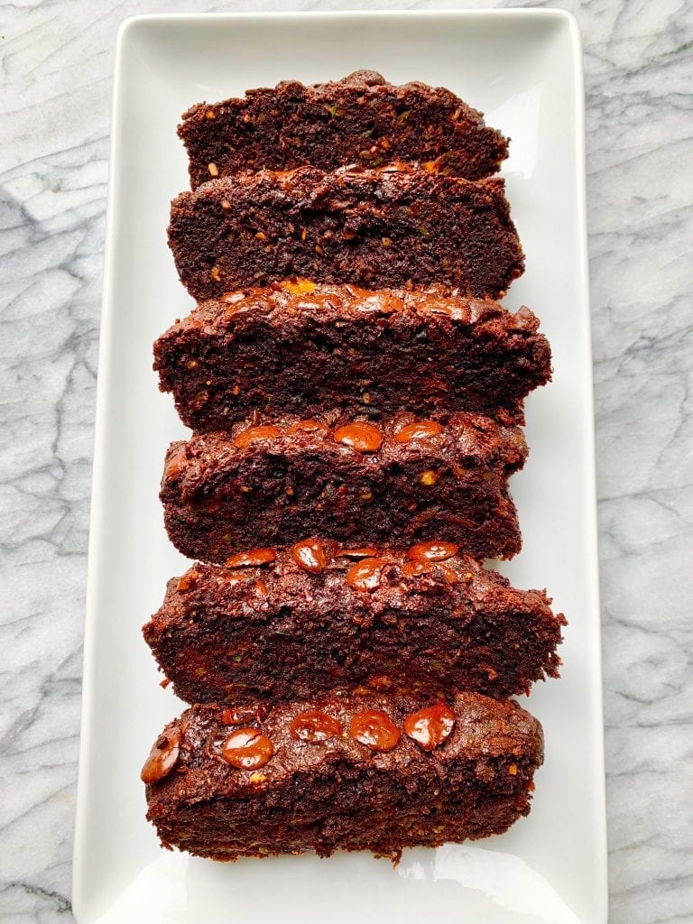 Paleo Chocolate Zucchini Bread
