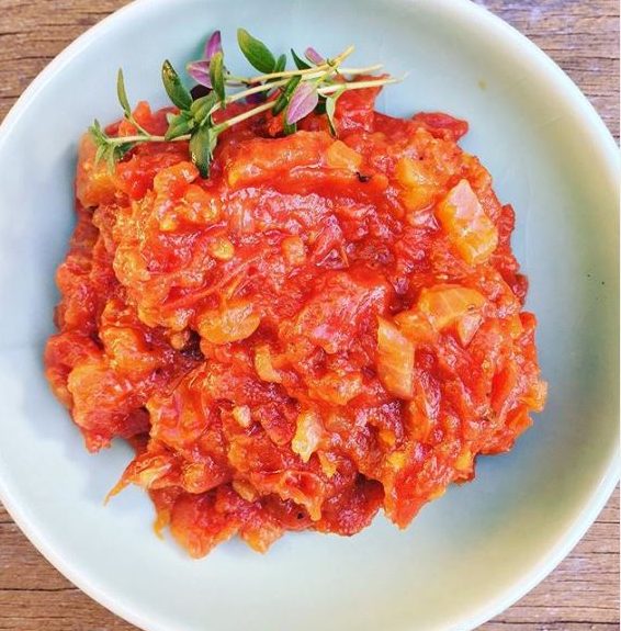Tomato and Thyme Relish Recipe