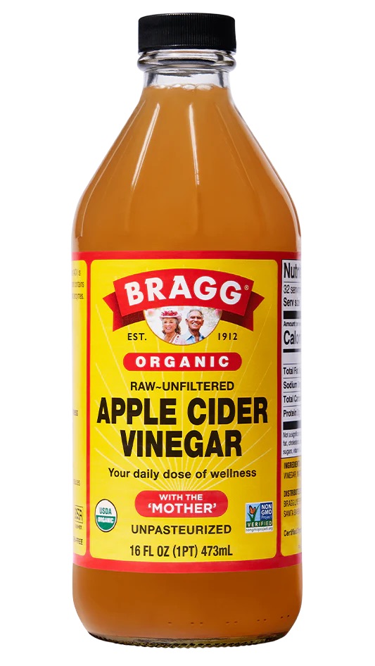 Bragg’s Organic Apple Cider Vinegar, 946mL