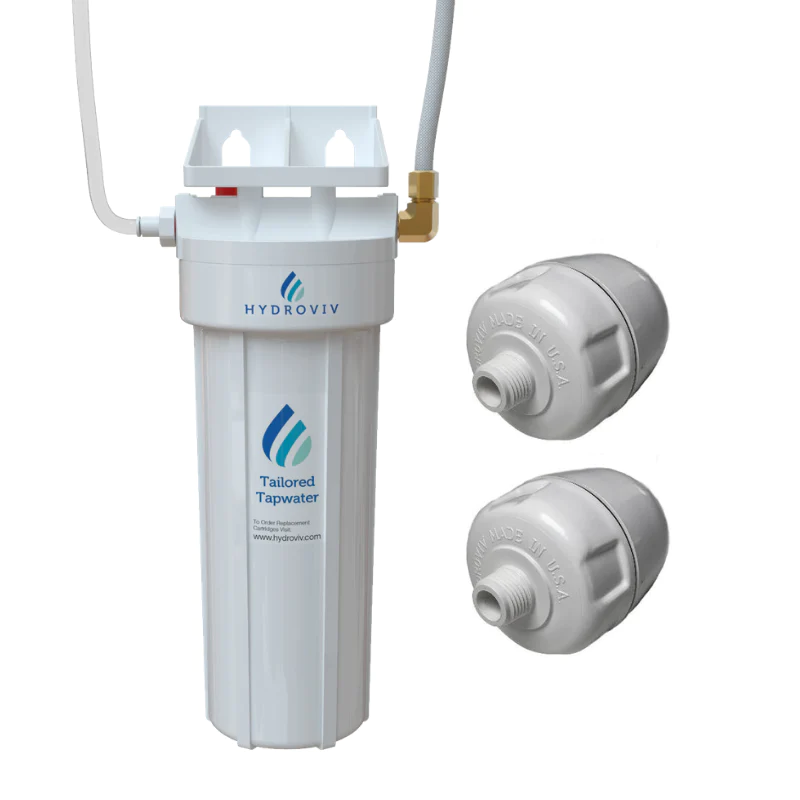 Hydroviv Undersink filter and shower filter