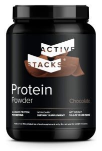 Active Stacks Beef Protein Isolate Powder, Chocolate
