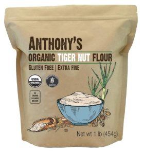 Anthony's Organic Tiger Nut Flour, 1 lb, Gluten Free, Non GMO, Paleo Friendly