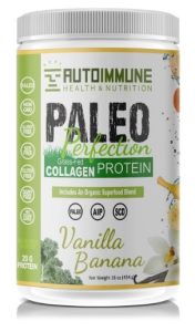 Autoimmune Health - Paleo AIP Protein Powder Grass-fed Beef Collagen Vanilla Banana Flavor