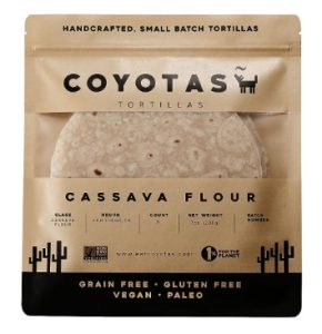 COYOTAS Tortillas 4 Simple Ingredients Grain and Gluten Free