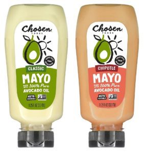 Chosen Foods 100% Avocado Oil-Based Classic & Chipotle Mayonnaise, Gluten & Dairy Free, Low-Carb, Keto & Paleo Diet Friendly