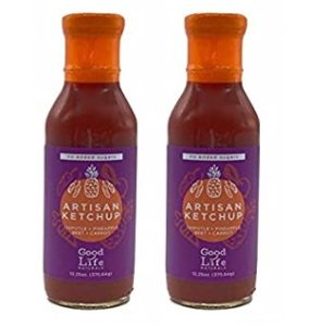 Good Life Naturals Tomato Free Ketchup – Crafted from Beets, Pineapple, & Carrots