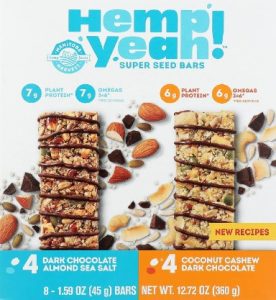 Manitoba Harvest Hemp Yeah Protein Bars