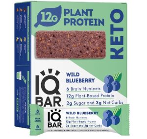 IQBar Brain and Body Keto Protein Bars