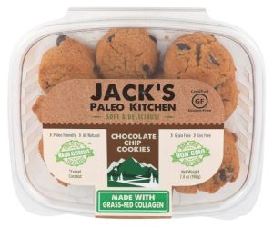 JACKS PALEO KITCHEN Chocolate Chip Paleo Cookie 12Pk