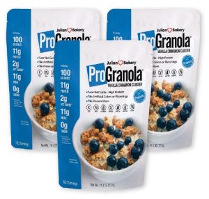 Julian Bakery® ProGranola® Cereal Vanilla Cinnamon 12g Protein Paleo 2 Net Carbs Gluten-Free Grain-Free