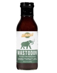 KC Natural - Mastodon Barbecue Sauce - Nightshade Free - Paleo and AIP Friendly