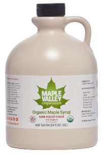 Maple Valley Grade A Dark & Robust (Formerly Grade B) Organic Maple Syrup