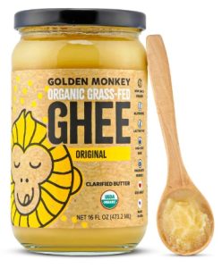 Organic Ghee Butter Grass Fed Clarified