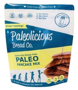 PALEOLICIOUS Paleo Pancake and Waffle Mix Low Carb Waffle & Pancake Mix for Perfect Fluffy Pancakes