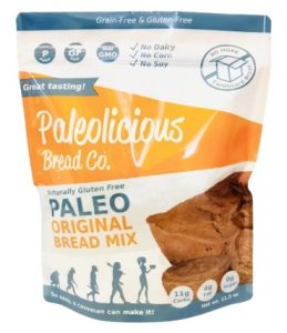 Paleolicious Bread Baking Mix. Paleo, Gluten Free, Grain Free, YEAST FREE, Lo Carb, No Dairy, No Soy, Easy to Make, Best Tasting