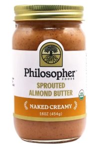 Philosopher Foods Naked Creamy Sprouted Almond Nut Butter