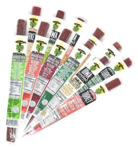 Sogo 12 Flavor Variety Meat Sticks. No Added Nitrates, Gluten, Soy, MSG, Dairy, Nuts. 8 Grass-fed Beef Flavors