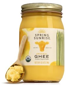 Spring Sunrise Organic Grass Fed Ghee Butter