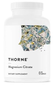 Thorne Research - Magnesium Citrate -to Support Energy Production, Heart and Lung Function, and Metabolism of Sugar and Carbs