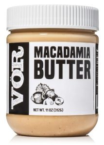 Vör Pure Macadamia Nut Butter Spread (11oz) Only One Ingredient Vegan, Paleo, Keto, Whole