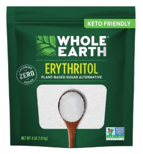WHOLE EARTH 100% Erythritol Zero Calorie Plant-Based Sugar Alternative