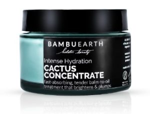 Bambu Earth Intense Hydration Cactus Concentrate Hydrating Face Moisturizer with Shea Butter and Prickly Pear
