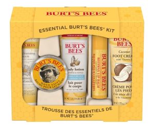 Burt's Bees Christmas Gifts, 5 Stocking Stuffers Products, Everyday Essentials Set
