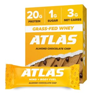Atlas Protein Bars Almond Chocolate Chip