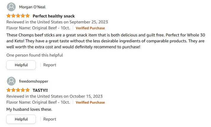 Chomps Beef Sticks review 2