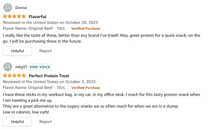 Chomps Beef Sticks review 1