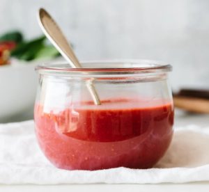 Raspberry vinaigrette