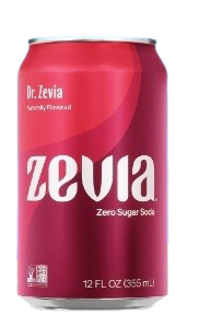 Healthy Soda Alternatives - Zevia Zero Calorie Soda