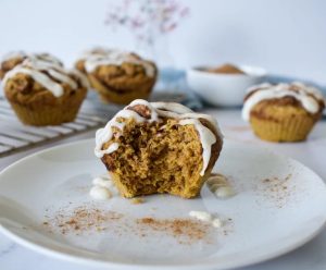 Paleo Cinnamon Roll Muffins