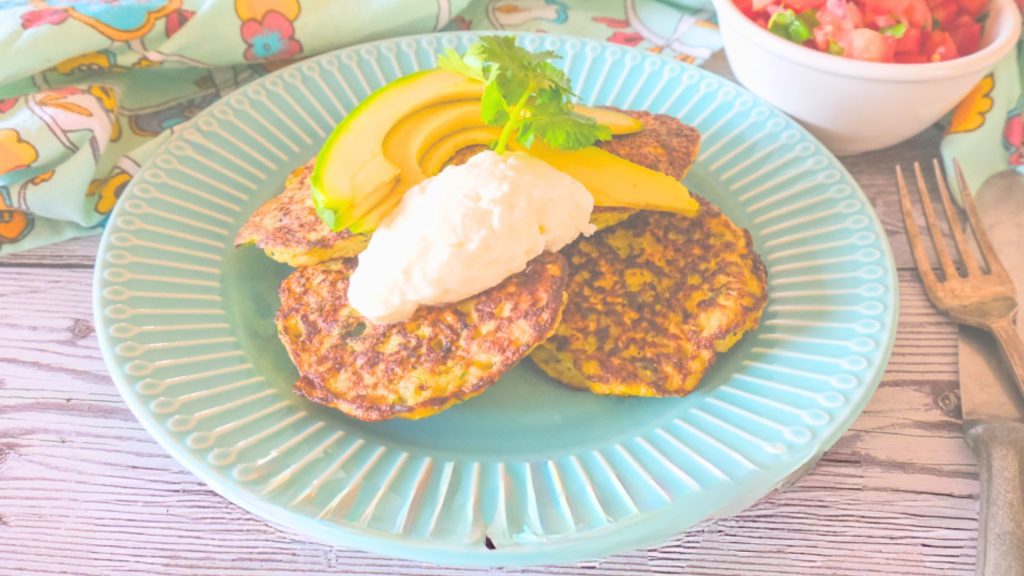 Zucchini and Corn Fritters