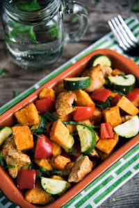 Cajun Chicken Vegetables