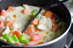 Coconut chicken curry