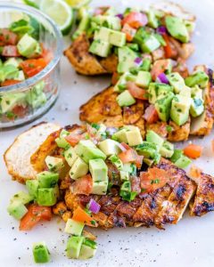Grilled Chicken With Avocado Salsa