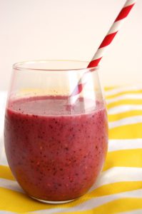 Paleo Antioxidant Berry Shake