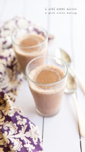 Salted Chocolate Milkshake