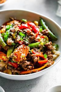 Ground Beef Stir Fry