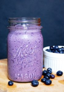 Immune Boosting Paleo Blueberry Smoothie