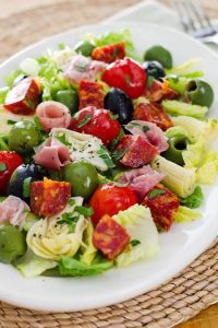 Aantipasto Salad With Easy Italian Dressing