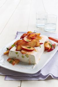 Semifreddo Honeyed Peaches