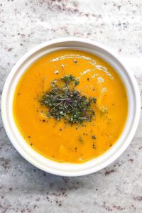 Paleo Roasted Butternut Squash Soup