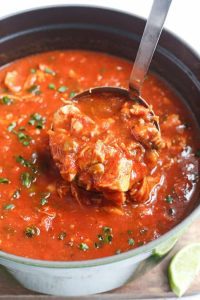Chicken Enchilada Soup