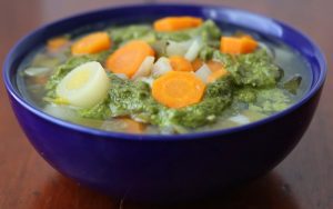 French Pistou Vegetable Soup