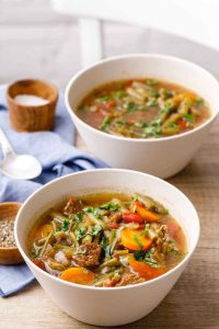 Crockpot Vegetable Beef Soup