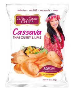 Wai Lana Cassava Chips, Thai Curry & Lime